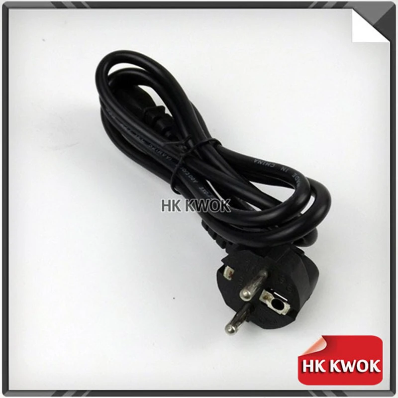 Сетевой шнур для ноутбука Asus HP Sony Toshiba Dell lenovo Acer Sumsung европейская вилка 3 зубца 2