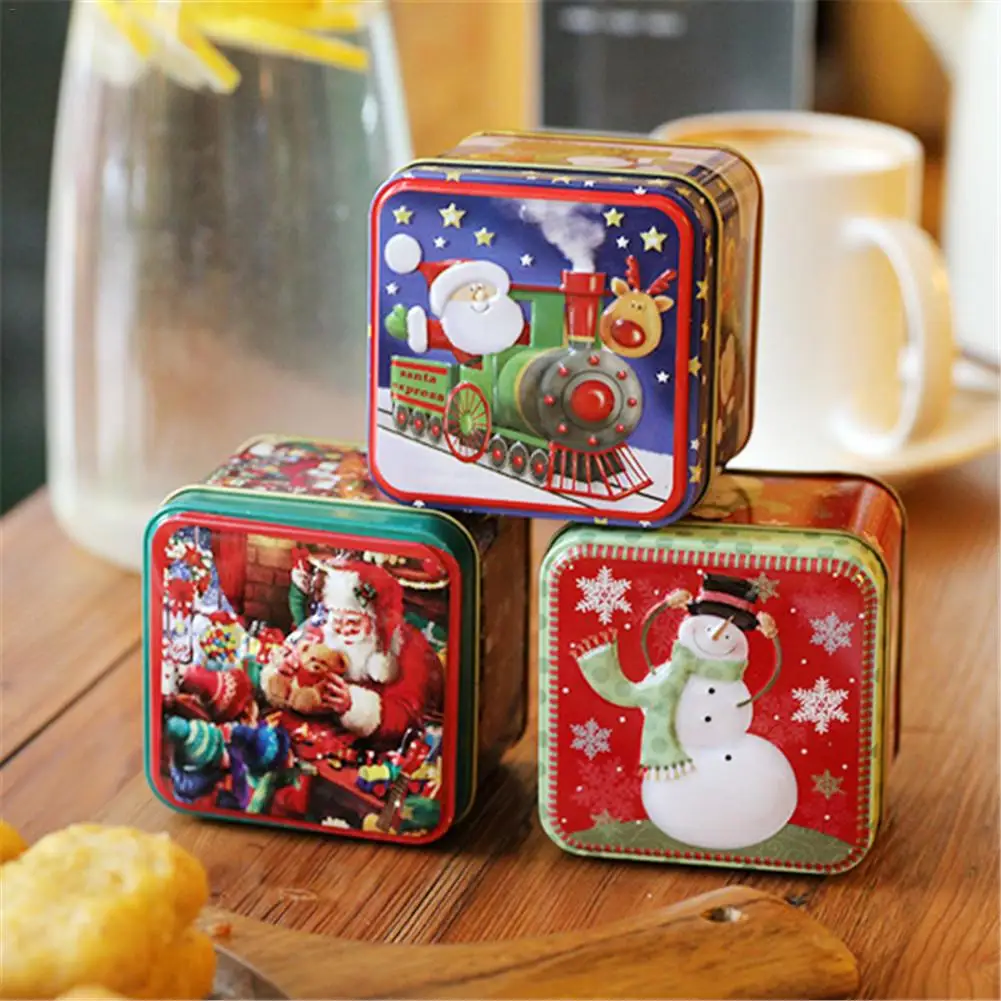 12 шт. Рождественская Подарочная коробка упаковка для конфет детские подарки