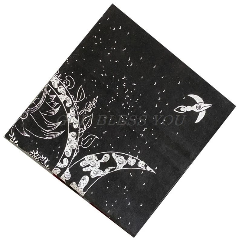 Altar Tarot Cloth Triple Goddess Moon Phases Astrology Cards Divination Special Tablecloth Velvet 19&quotX19&quot Bag | Спорт и