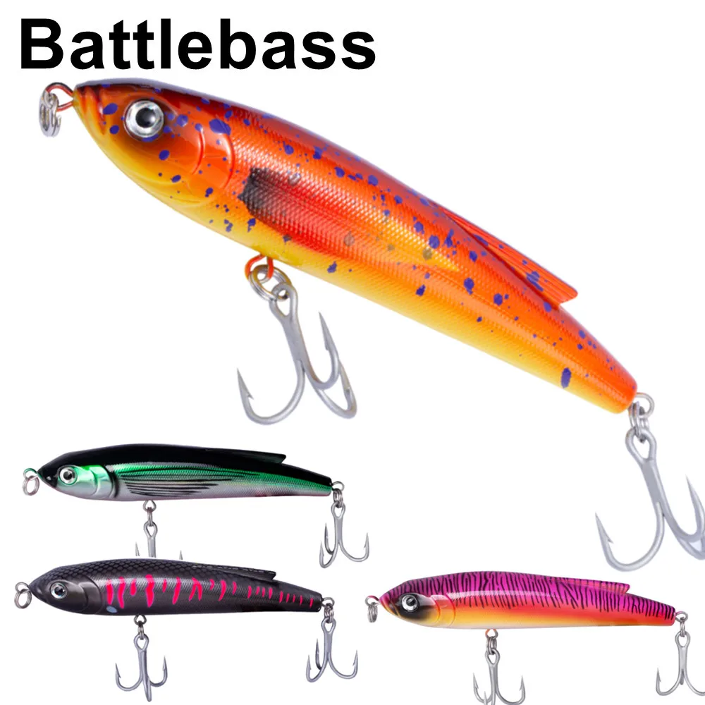 

BATTLEBASS 2021 70G GT Stickbait Lure Sinking Pencil Sea Fishing Lure Hard Bait Trolling Lure Tuna Seabass Fishing Japan Hook