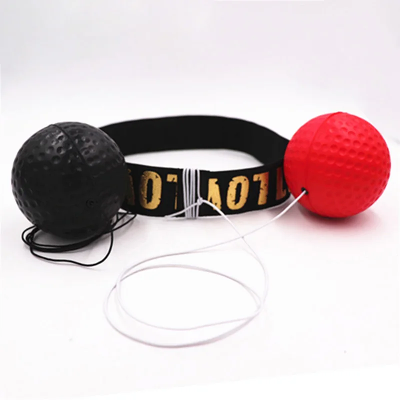 Мяч для борьбы кик боксинга рефлекс Bolsa Balones повязка на голову боевые Скорость