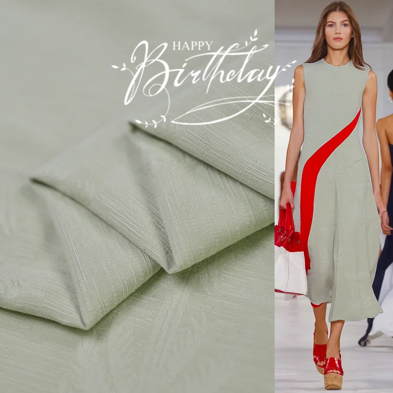 Старая Шанхайская серия 60% шелк 40% льняная хлопковая ткань для женского платья 114