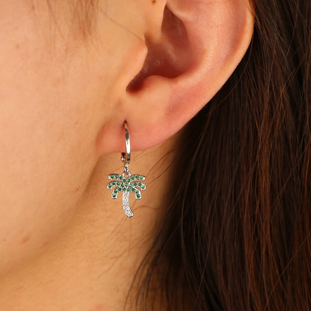 Модные цвета: золотистый серебристый Цвет Древо жизни серьги для женщин простой