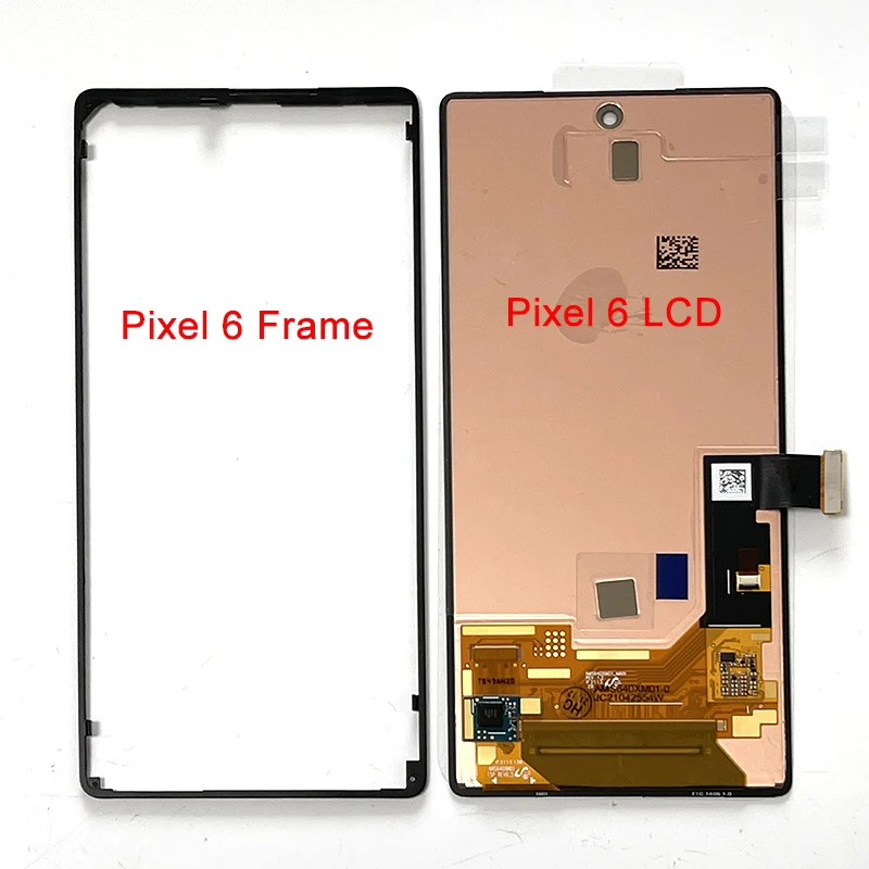 Оригинальный AMOLED ЖК-дисплей для Google Pixel 6 6A дисплей рамка сенсорная панель