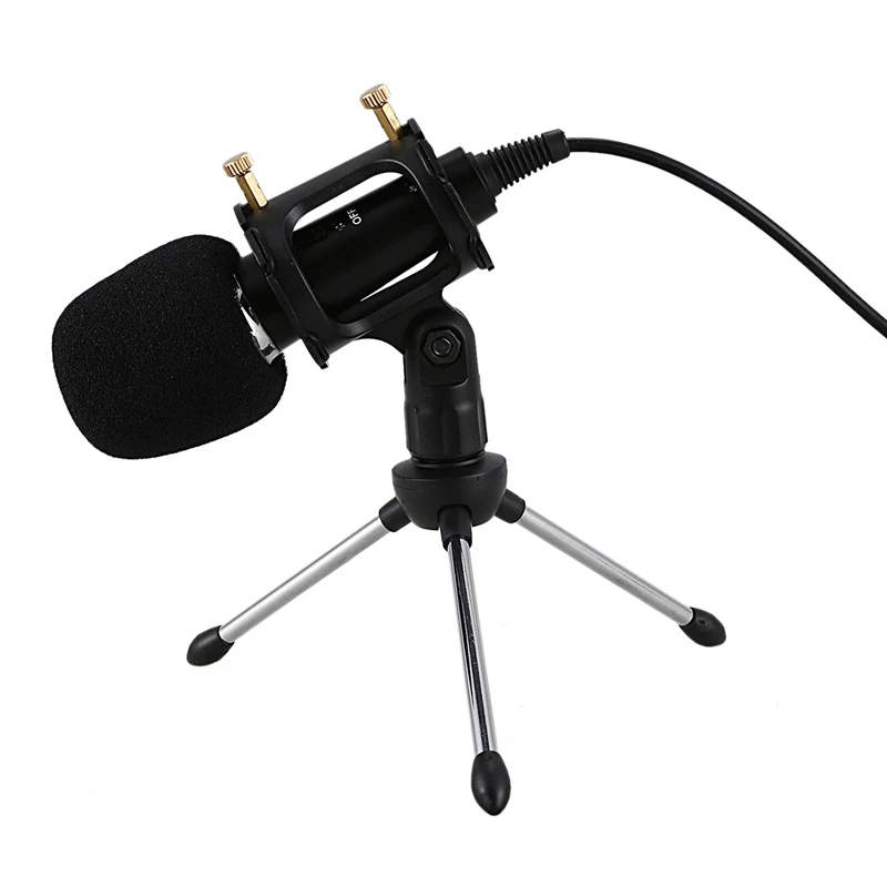 Профессиональный микрофон конденсатор для компьютера ноутбука ПК Usb разъем +