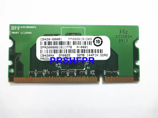 CB420 60001 67951 флэш карта памяти 32 Мб 144 Pin DDR2 DIMM для hp LaserJet P3005 P2015 2014 M2727 CP1515 1518 P2055