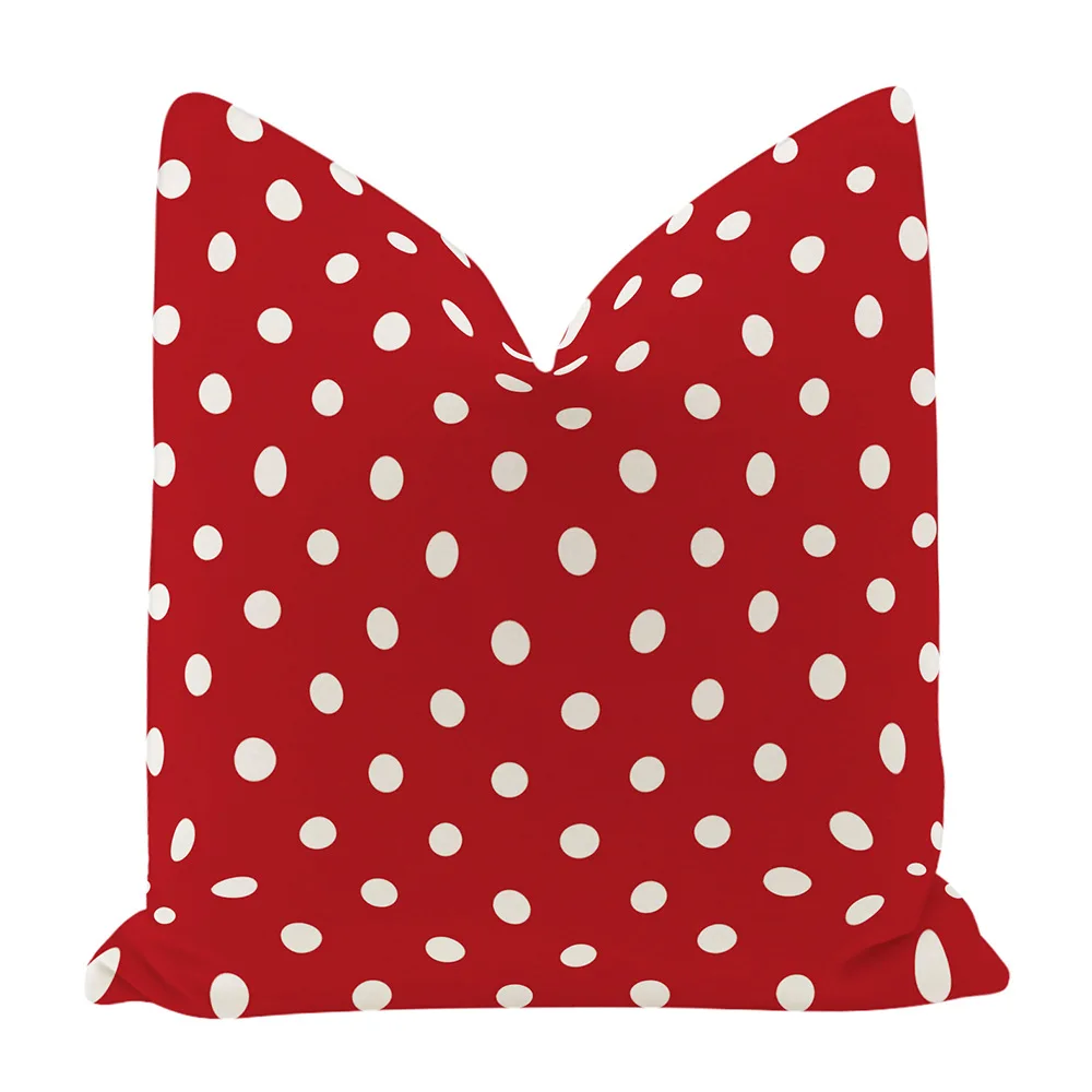 

Geometric red Cushion Cover Sofa Pillow Cover Case Seat 45*45CM Pillow Cases Cushion Covers Polyester Pillowcase Home Decor0466