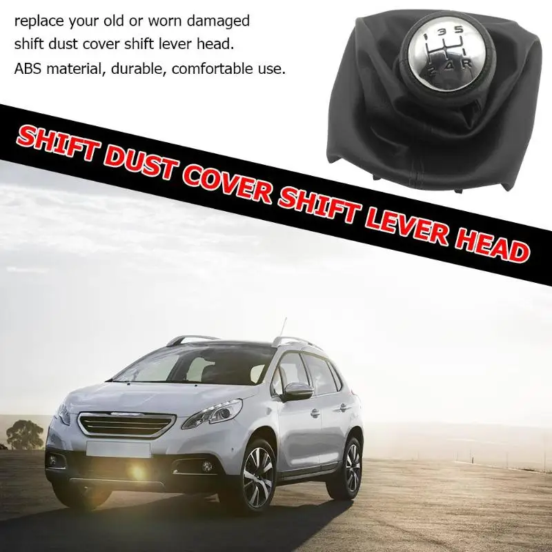 5-скоростная автомобильная ручка переключения передач для Peugeot 307 207 406 Citroen C3 C4 C5 с