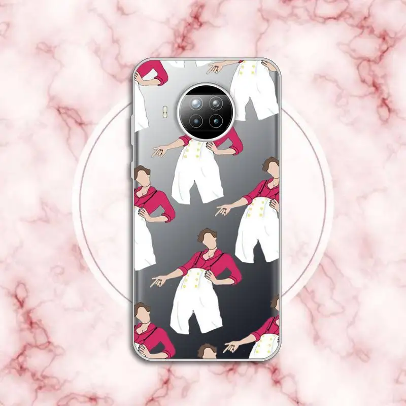

Harry Styles Love On Tour 2020 Fine Line Phone Case Transparent for Xiaomi Redmi note 10 t 8 9 pro lite 11