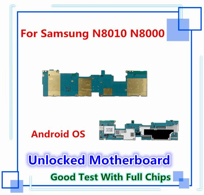 Материнская плата N8010 N8000 для samsung Galaxy Note 10 1 восстановленная материнская с чипом