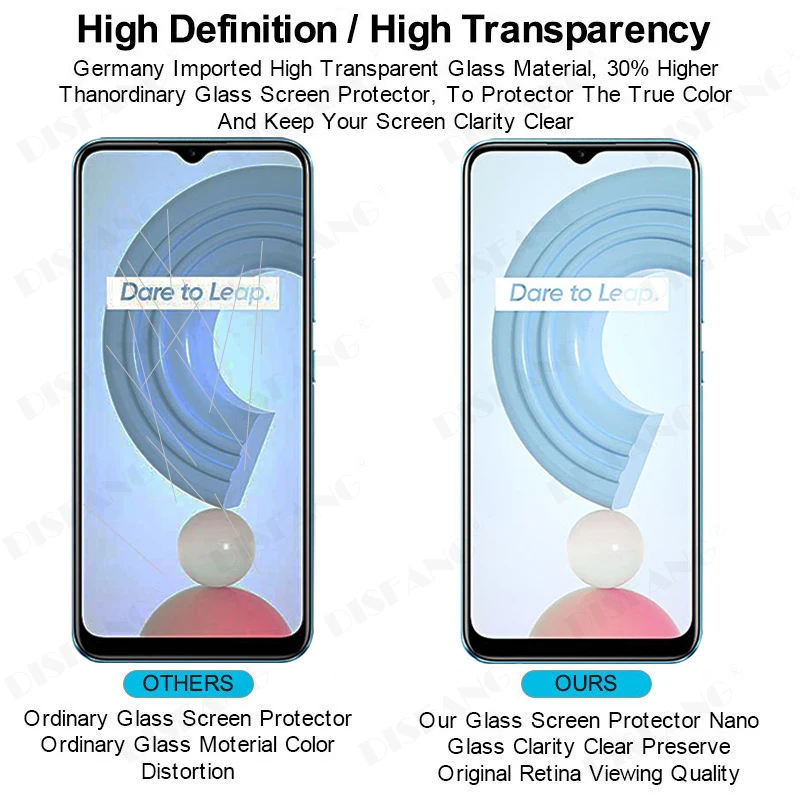 3 sheets toughened glass for realme c21 c21y front sklo films for realmi realmy raelme c21 c 21y y c21y realmec21 armored glass free global shipping