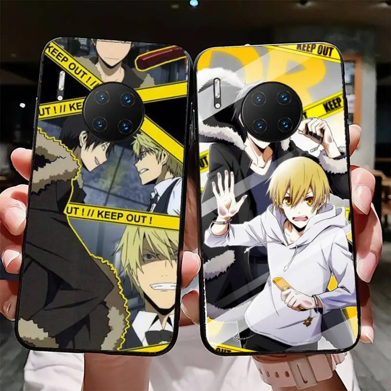 

YNDFCNB Anime DuRaRaRa Phone Case for Huawei Mate 20 10 9 40 30 lite pro X Nova 2 3i 7se