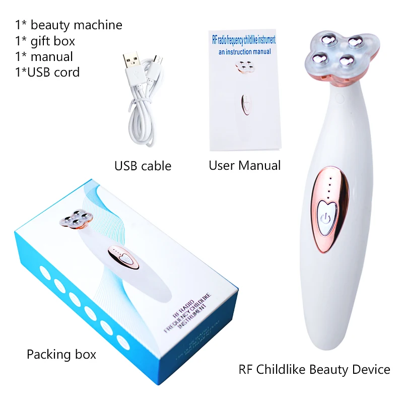 Радиочастотный ультразвуковой прибор MissHeart для лица массажер и подбородка