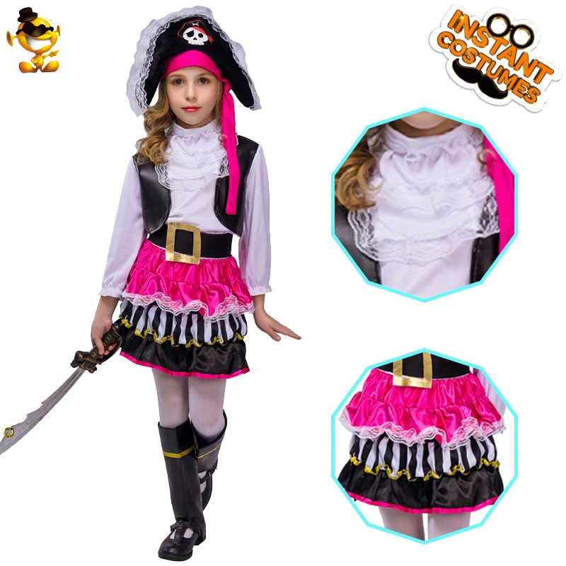 Детский розовый костюм для косплея детской вечеринки | Тематическая одежда и