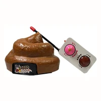electric 360 rotating fake fart poop crap remote control rc car funny prank joke tricky toys for adult kids children