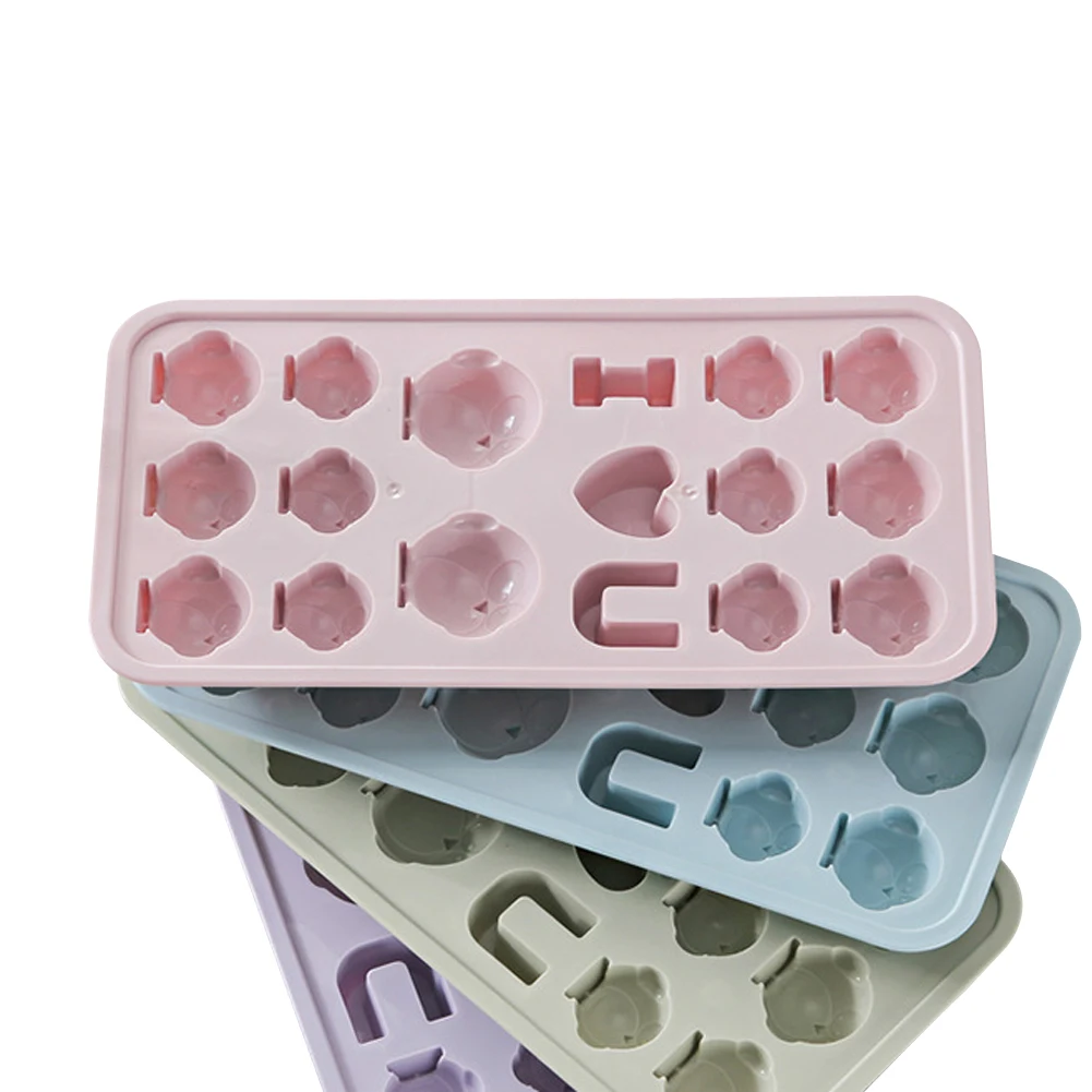 Ящик для хранения кубических сеток мороженого DIY контейнер ледяных форм с