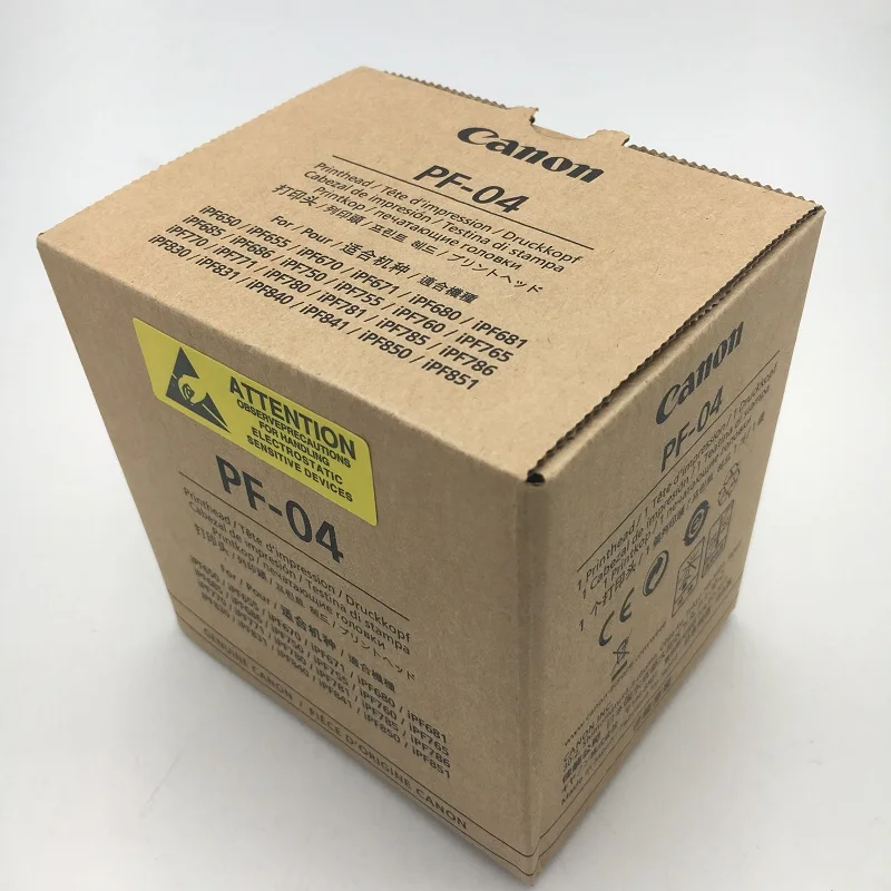 Печатающая головка PF04 PF-04 для Canon IPF650 IPF655 IPF680 IPF681 IPF685 IPF686 IPF750 IPF755 IPF760 IPF765 IPF780 IPF785 |