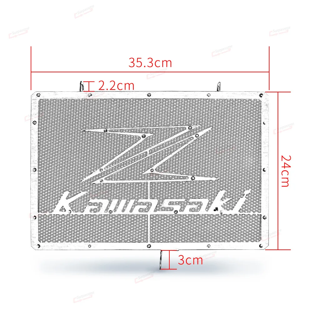 

Z750 Z800 Z1000 Z1000SX Motorcycle Accessories Radiator Grille Guard Protection For Kawasaki Z1000 Z1000SX Z750 Z800 ZR800