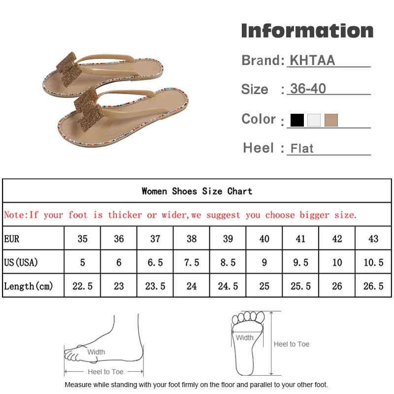 Women Slippers Bowknot Woman Flat Clip Toe Crystal Female Slides Flip Flops Outdoor Sandals Ladies Beach Shoes Summer 2020 | Обувь
