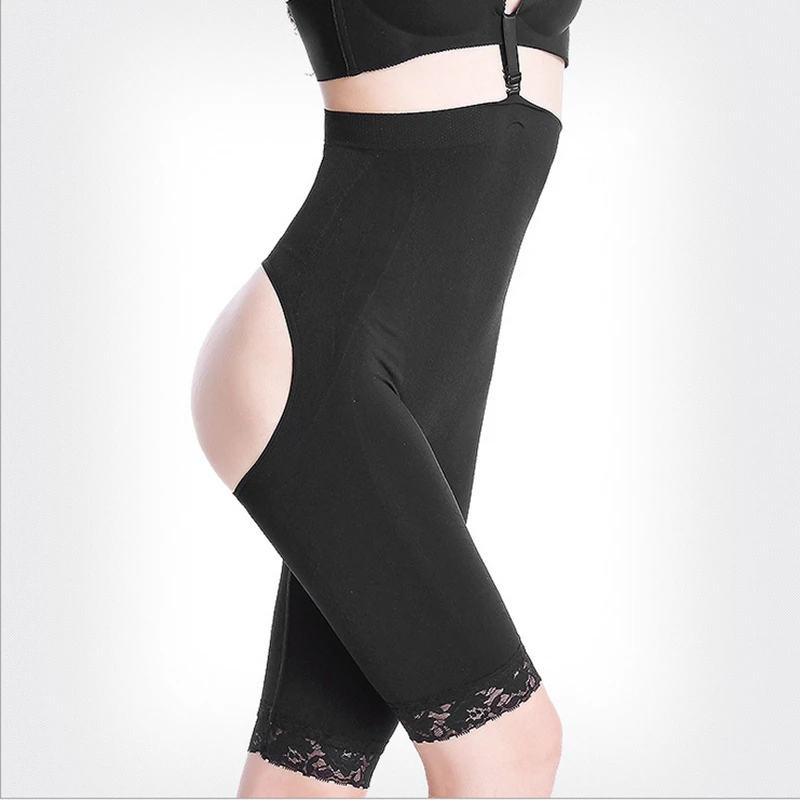 Женское нижнее белье с высокой талией корректирующие плоские трусики для живота