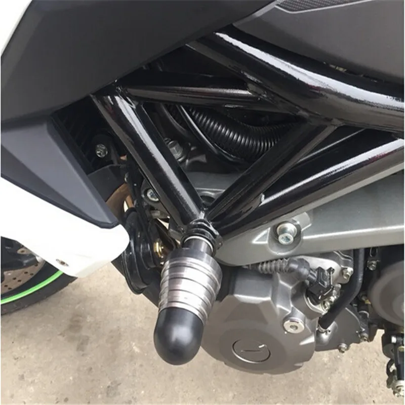 1 пара алюминиевый слайдер рамы мотоцикла с ЧПУ защита от удара двигателя caida для