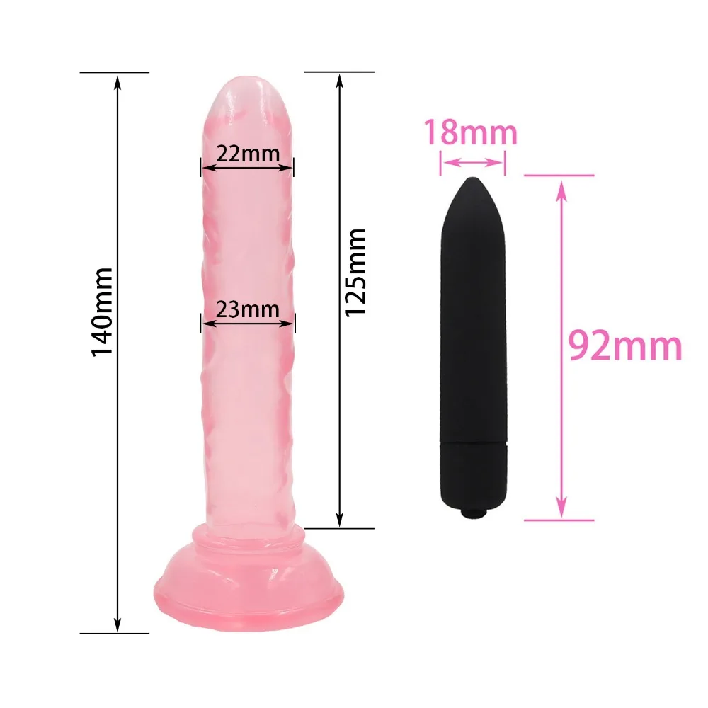 Sex Toys for Woman Adults Men Bullet G Spot Vibrator &amp Suction Cup Small Dildo Anal Butt Plug Erotic Product Intimate Goods Shop | Красота