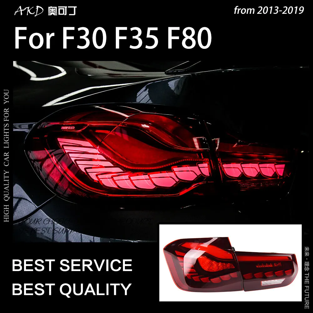 Автомобильный Стайлинг для F30 хвост светильник s 2013 2019 F35 светодиодный задний