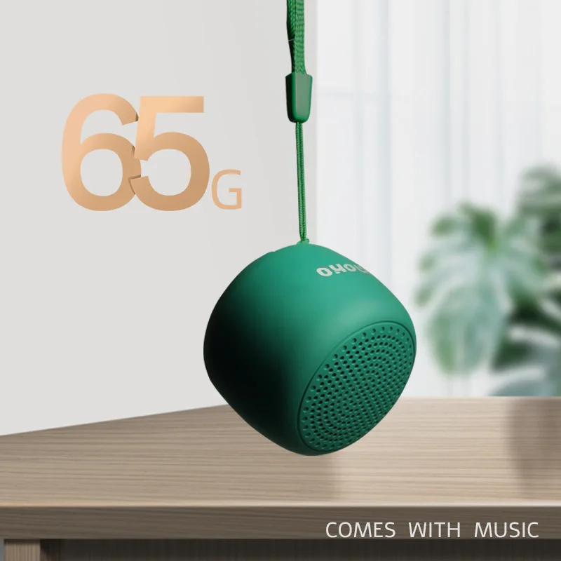 2021 portable mini speaker bluetooth compatible large volume stereo loudspeaker answer call tf card playback for smartphone gift free global shipping