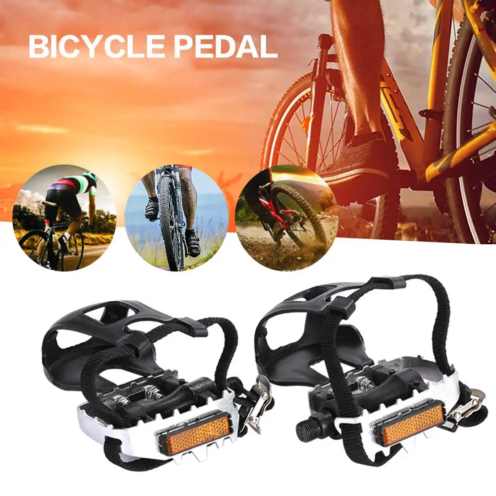 Прочные педали педаль тормоза для езды на велосипеде ножная пластина черный 1