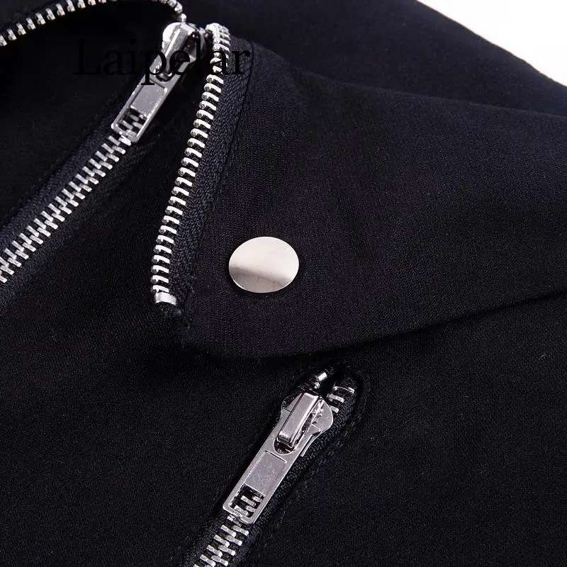 

Laipelar Elastic Zip High Waist Pencil Pants Women Autumn Slim Stretchy Trousers Casual Streetwear Female Skinny Winter Black