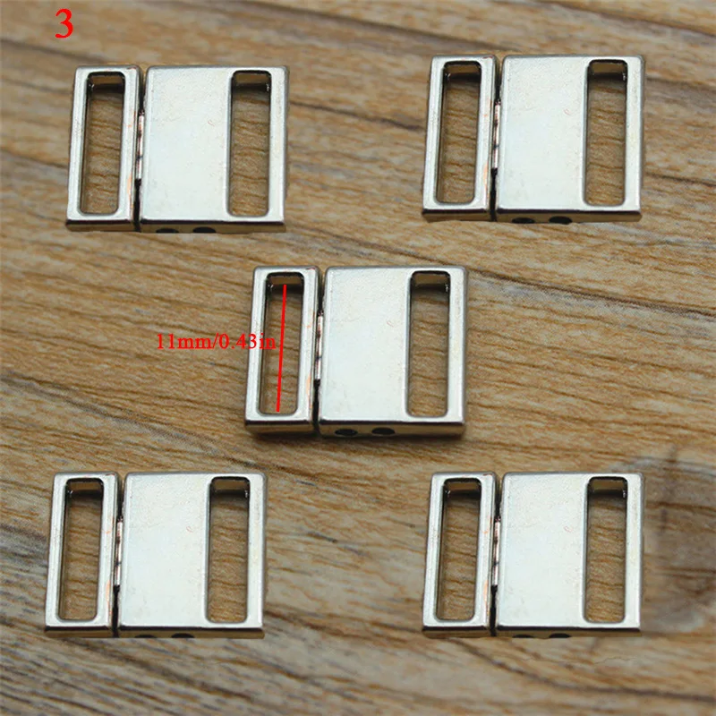 

DIY 5PCS Alloy Bra Clip Swimwear Bikini Front Closure Bra Buckle Sexy Women Adjustable Accessories For Underwear Buckle