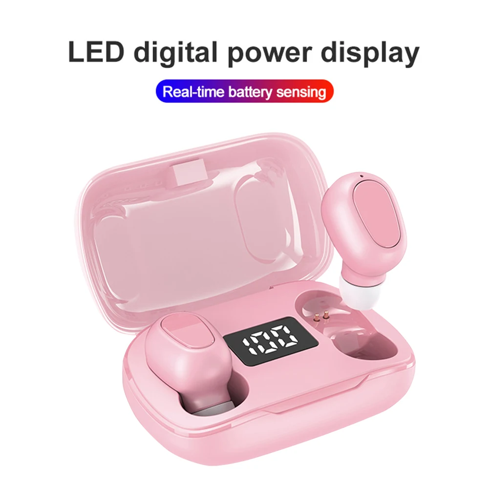 L21pro TWS наушники Bluetooth 5 0 гарнитура настоящие Беспроводные стереонаушники мини