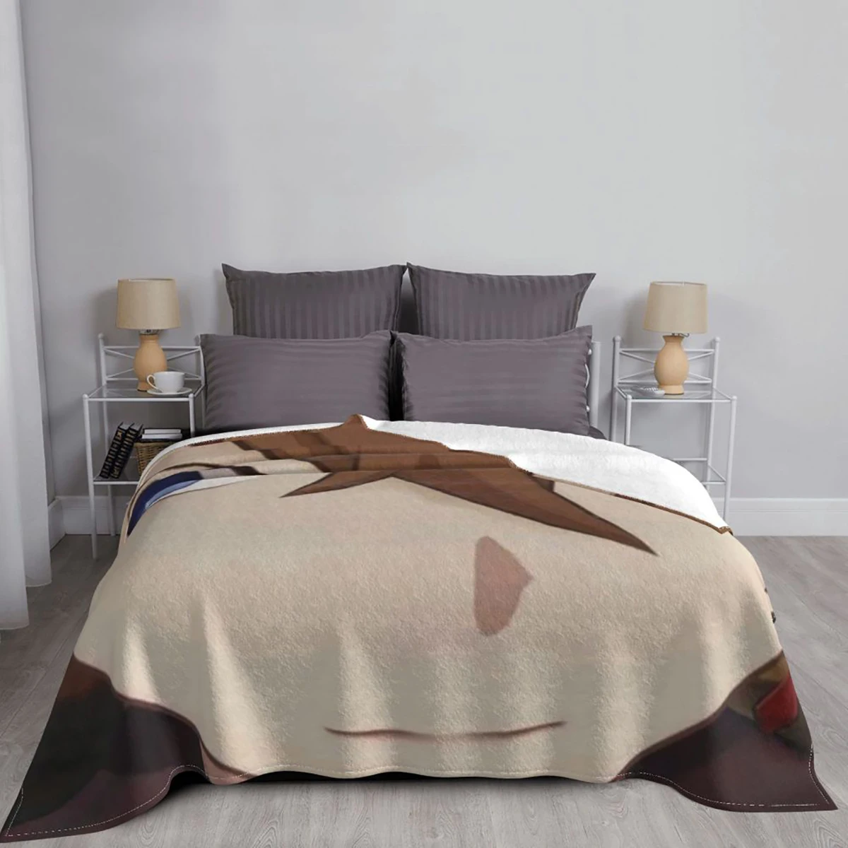 Childe Genshin Impact Blankets Anime Fleece Throw Blanket Home Couch Printed Ultra-Soft Warm Bedspread Bedding | Дом и сад