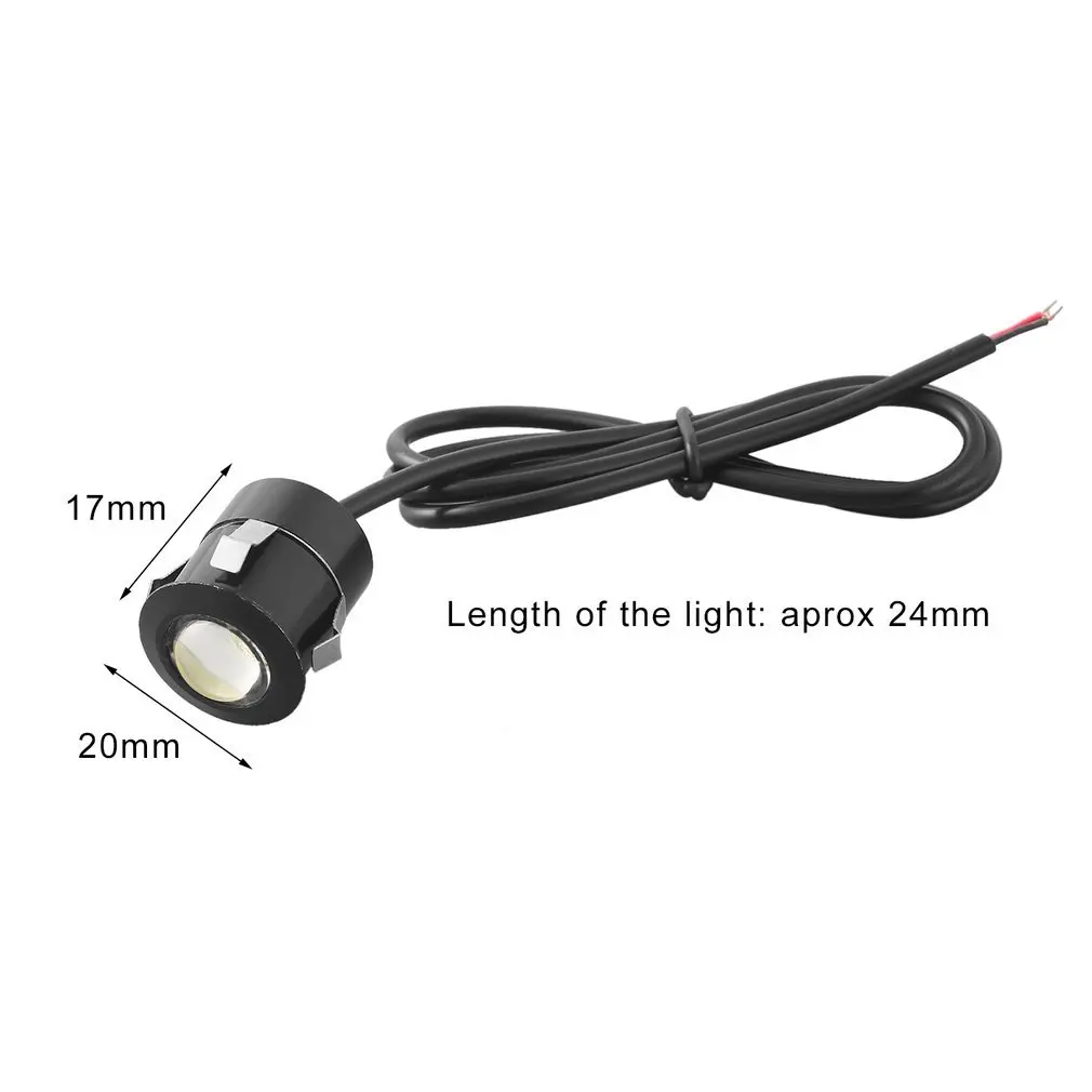 

9W White Radar Eagle Eye Lights 12V Daytime Running Light Reverse Fog Lamps Worldwide Store