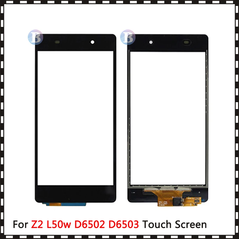 Высокое качество 5 2 &quotдля Sony Xperia Z2 L50w D6502 D6503 сенсорный экран дигитайзер переднее