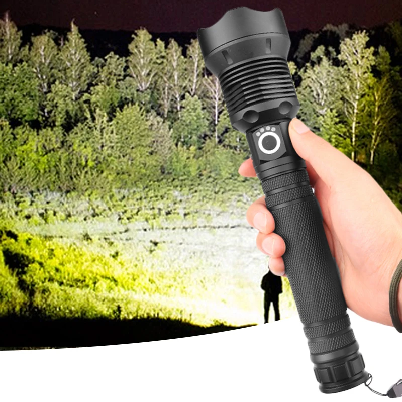 FX DZ901282 самый мощный тактический светодиодный фонарик 8000 лм CREE XLamp XHP70.2 светильник