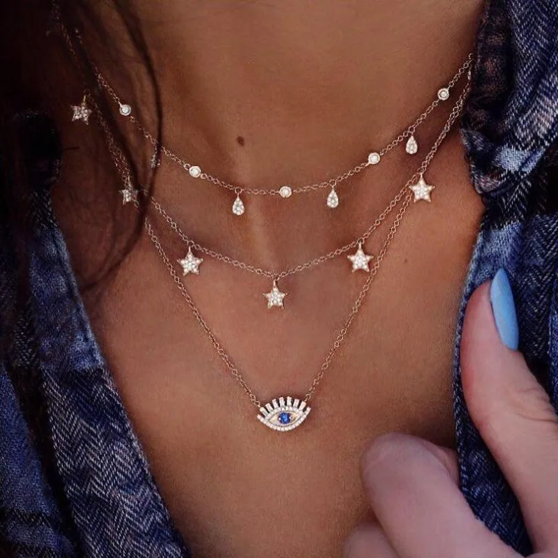 Модное ювелирное изделие, колье, розовое золото, роза, массивное ожерелье, женская красота и чудовище, ювелирные изделия, подарки для влюбленных, 4CND24 - Окраска металла: Gold ND176