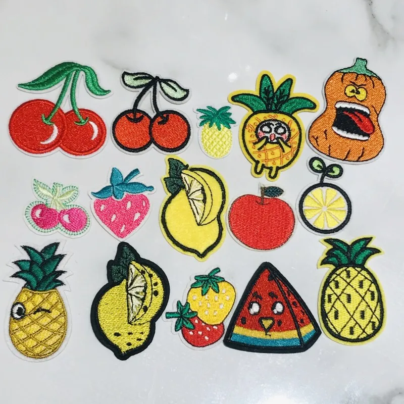 1 шт для фруктовых деревьев тыква патчи рюкзак одежда Железный DIY вышитая