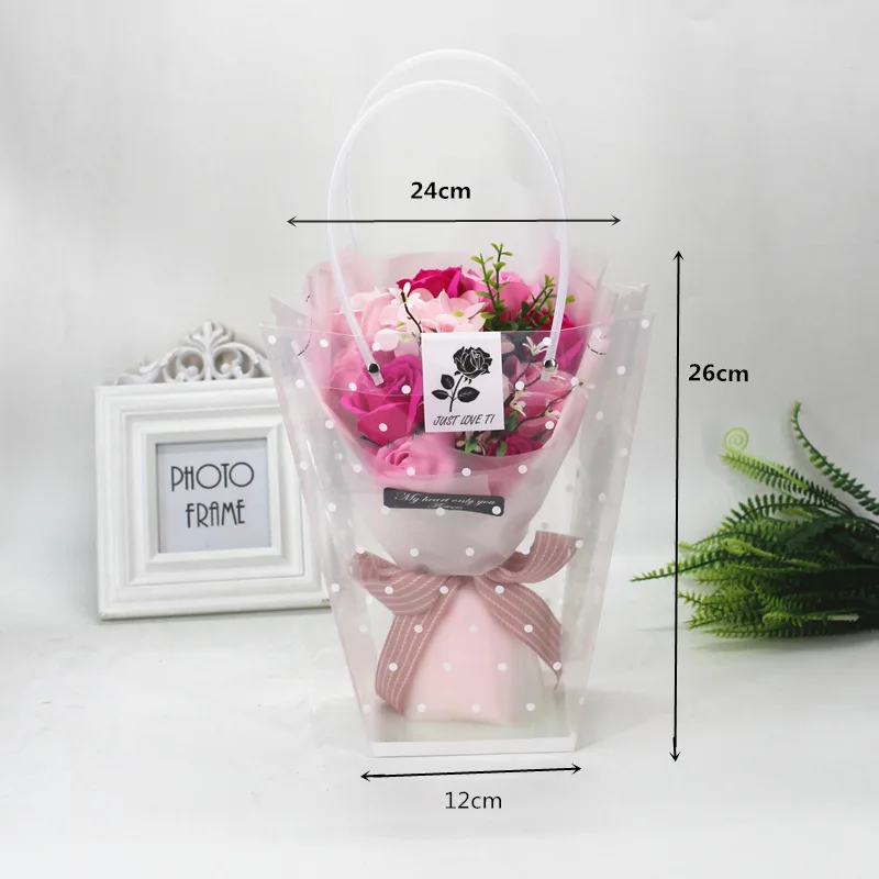 

Artificial flower Soap rose Fake flowers gifts box For Valentine's Day Birthday gift Wedding Party home Decor Artificial Flower