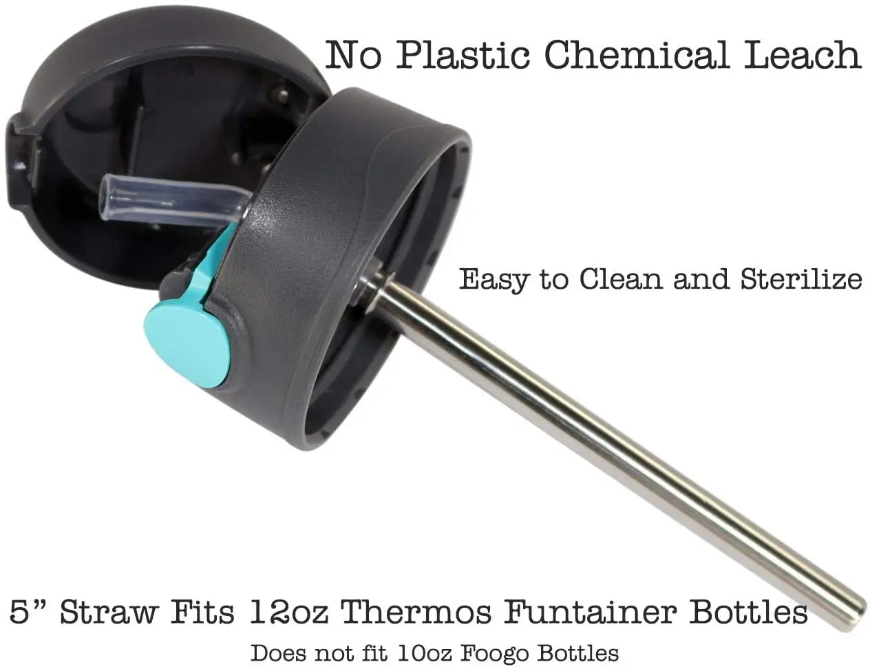 Короткие металлические соломинки из нержавеющей стали 304 4 шт. экологически