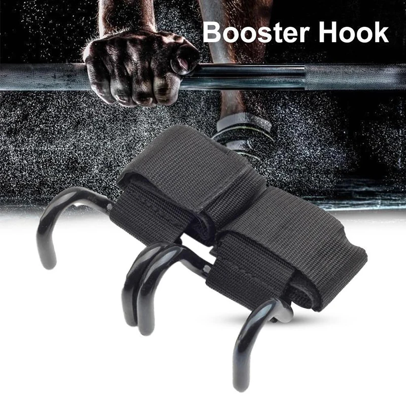 

Weight Lifting Metal Hook Gym Training Workout Weightlifting Deadlift Lift Glove
