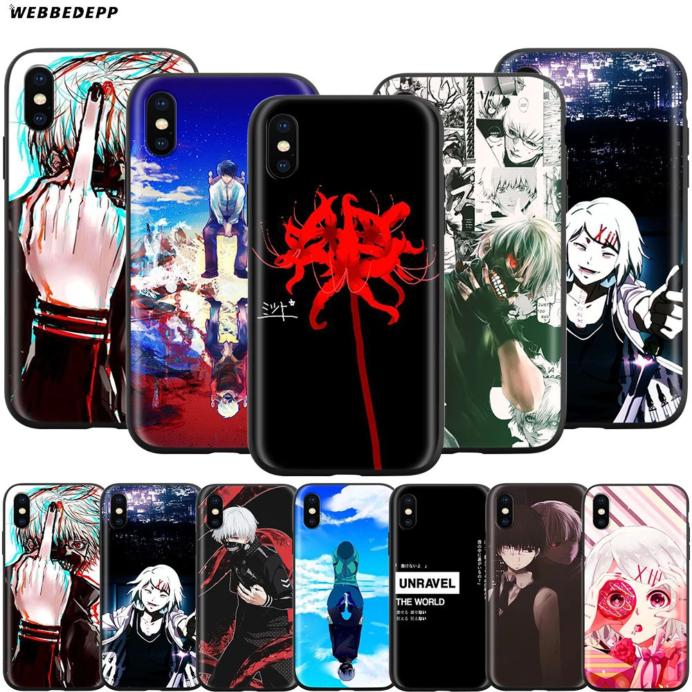 Webbedepp одежда с надписью Tokyo Ghoul распутывать чехол для Apple iPhone 12 11 Pro XS Max XR X 8 7 6 6S Plus 5 5S