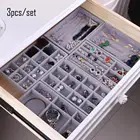 Бархатный органайзер для ювелирных изделий, подставка-держатель для кольца, серег