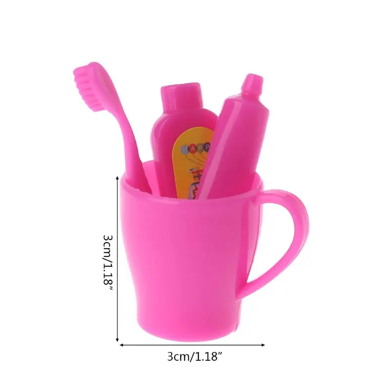 Кукольная зубная щетка в форме зубной пасты 1 комплект|Куклы| |