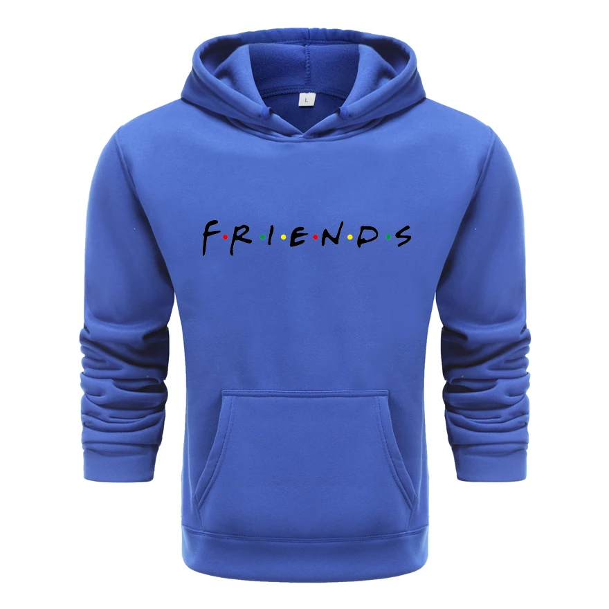 

2021Friends Tv Show Funny Cartoon Hoodies Men Best Friends Graphic Ullzang Fashion Streetweat Sweatshirt 90s Hoody Female