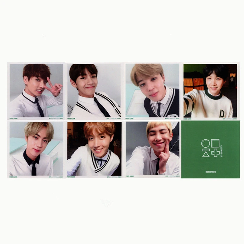 KPOP Bangtan мальчик альбом воспоминания о ломо карты V SUGA сделано бумага фото лампа карты плакат HDPhotocard 3RD 5TH LOVE YOURSELF AllCard - Цвет: 35