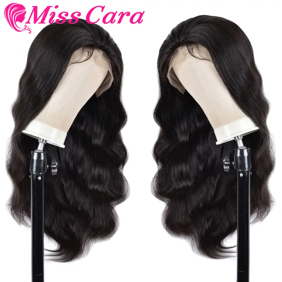 Miss Cara малазийские волнистые волосы 13x 4/360 парик с фронтальным кружевом