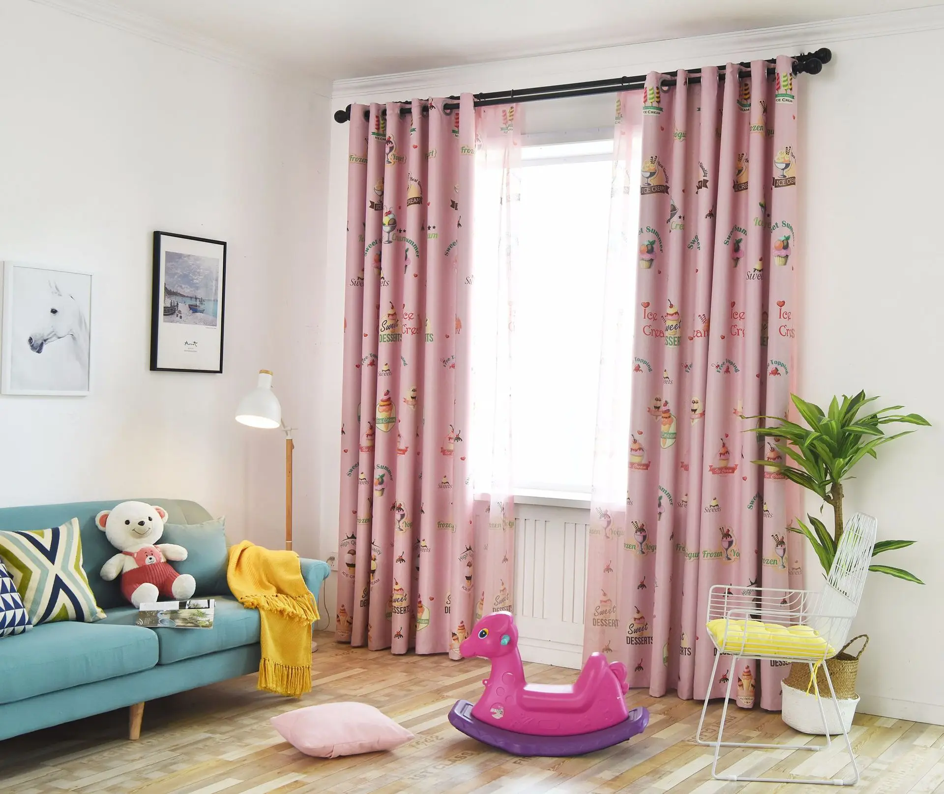 Современный простой японский и корейский мультфильм цифровой мороженое для