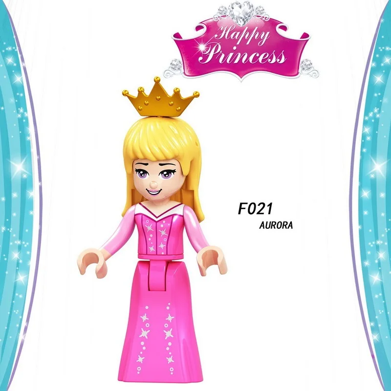 8 шт костюмированной вечеринки Принцесса Ариэль Принц Эрик Аврора Малефисента в