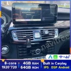 Автомобильный радиоплеер на Android 10,0, 12,5 дюйма, IPS 8G + 128 ГБ Blue Ray для Mercedes Benz CLS Class W218 2011-2018 NTG 4,0 4,5 5,0 Рулевое управление